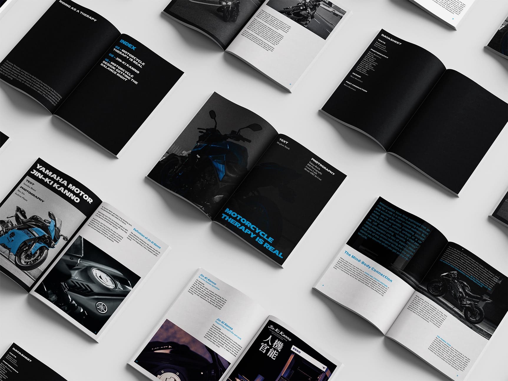 Throttle Therapy magazine spreads